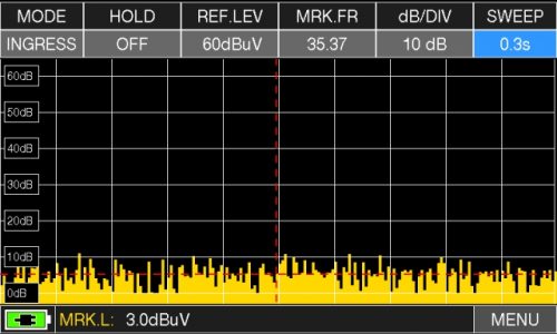 ROVER HD TAB 900 Series CATV INGRESS FUNCTION