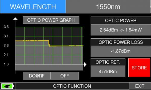 ROVER HD TAB 900 Series OPTIC LOSS