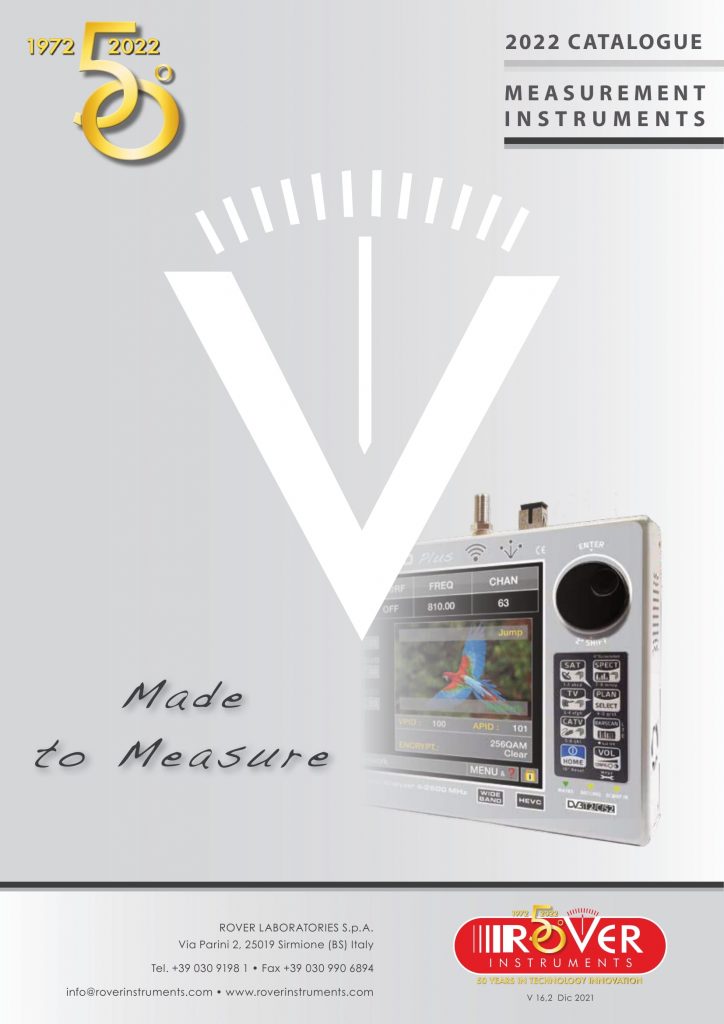 ROVER - Instruments CATALOGUE 22-v1-01