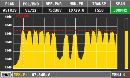 ROVER HD TAB 9 Series SAT spectrum