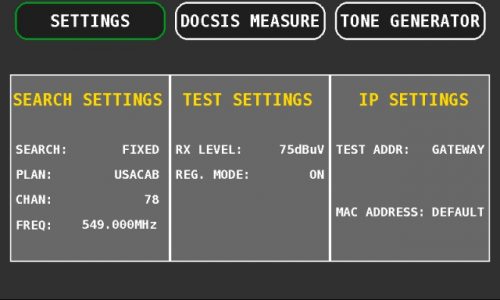 ROVER OMNIA 7000 setting