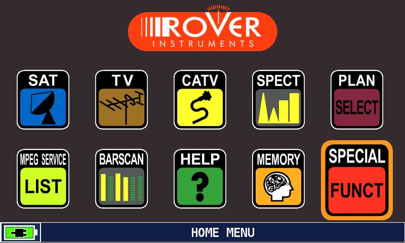 ROVER_HD_Series_HOME_MENU_SOECIAL_FUNCT