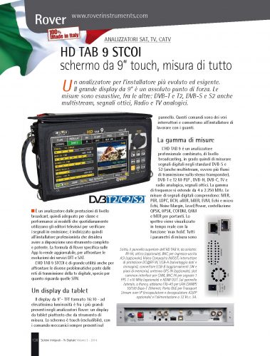 Sistemi_Integrati_-_Tv_Digitale_Volume_3_-_2014 ROVER_HD_TAB_9