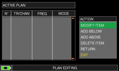 HD TAB Series - MANUMEMORY MODIFY ITEM a