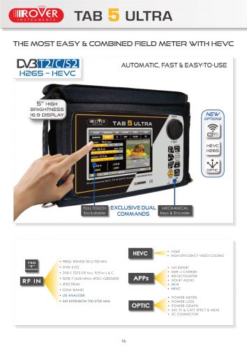 ROVER Instruments TAB 5 ULTRA - v12 s-16