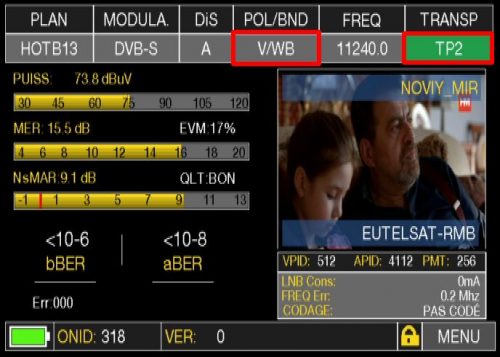 ROVER HD Series - WB measures - Transpoder available