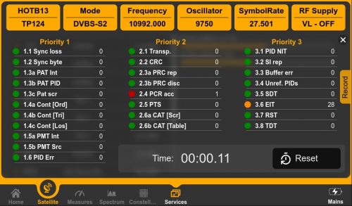 ROVER EXA 700 Tab - Analyzer 1