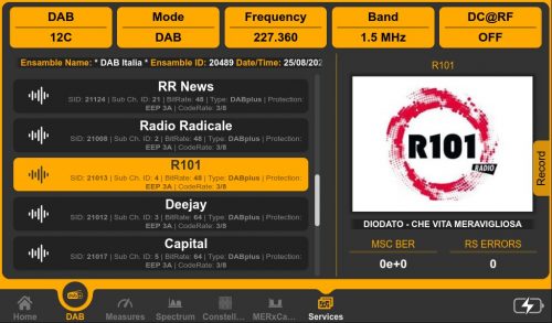 ROVER EXA 700 Tab - DAB 3